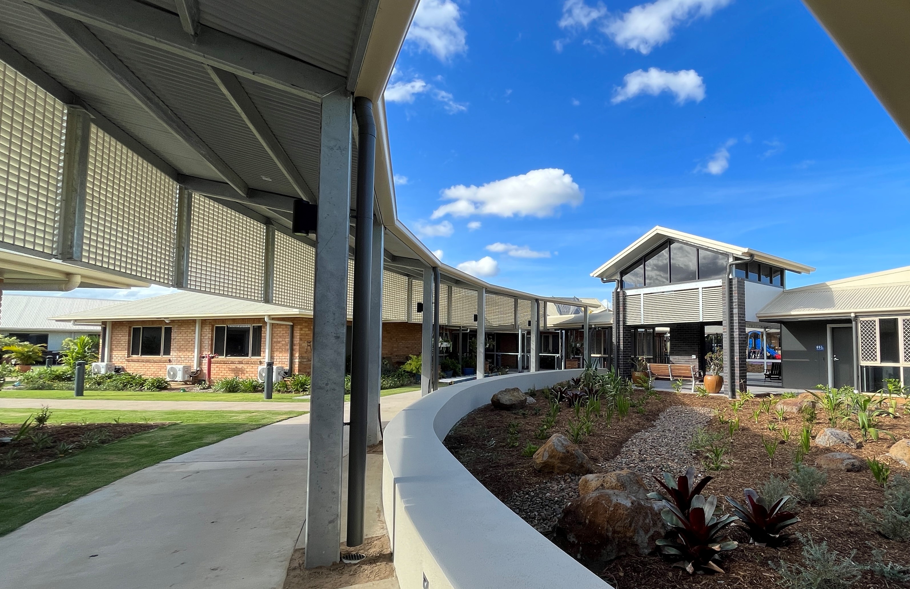 Central community courtyard
